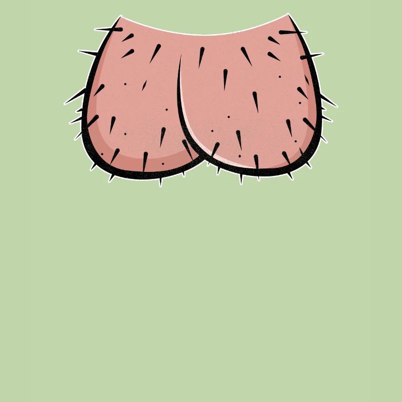 Testicles Sack face