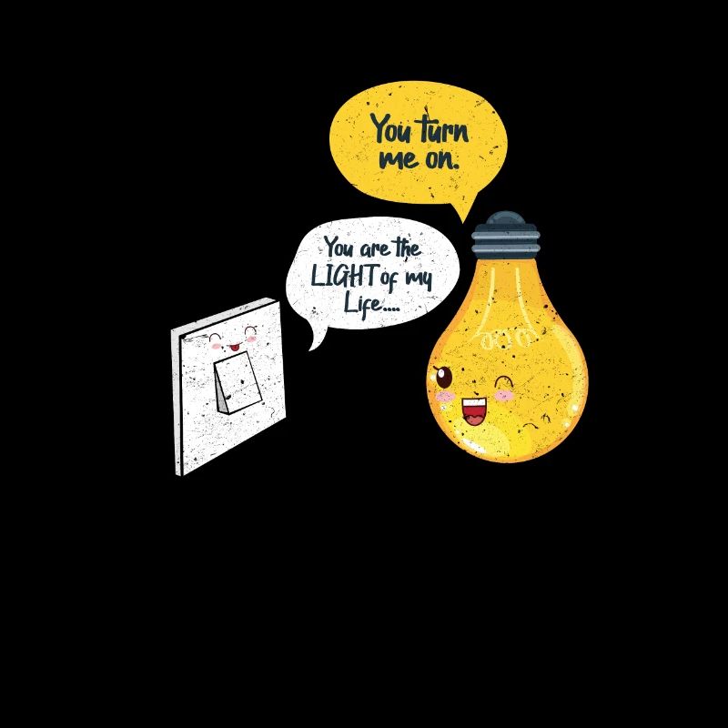 Electrician electricity electrics light bulb gift