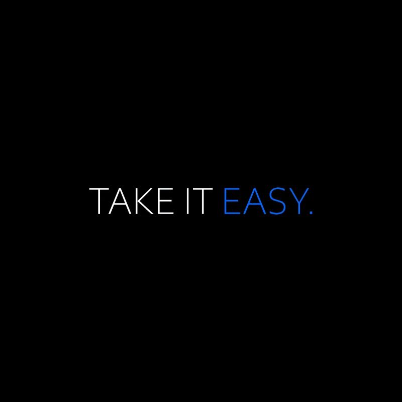 Take It Easy (sombre)