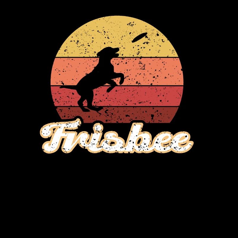 Frisbee Discgolf Hund Geschenkidee