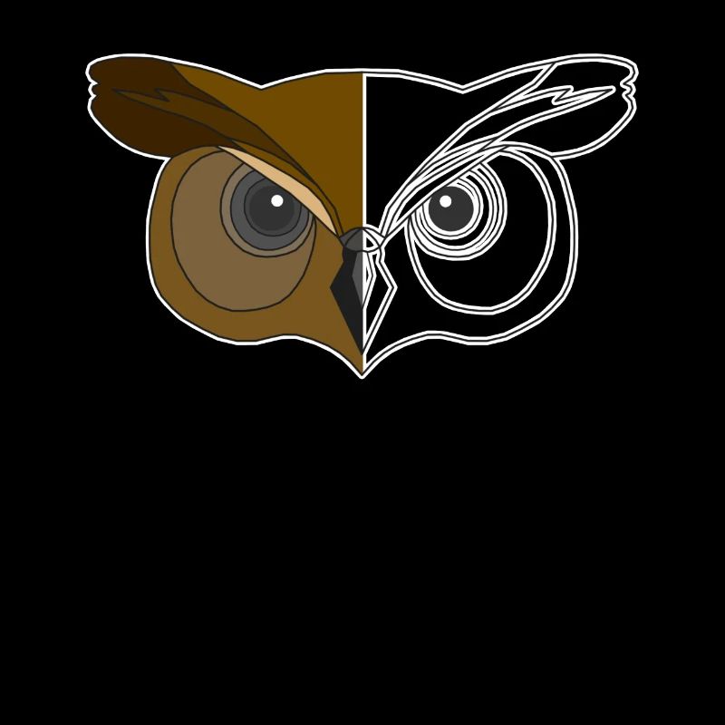 Motif d’animal hibou