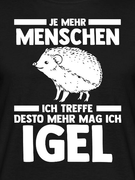 Tiermotiv Igel