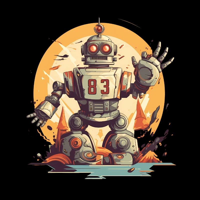 Vintage-Roboter