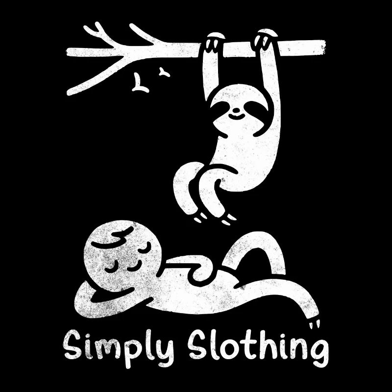 Sloth and Steady Wins the Race Doodle