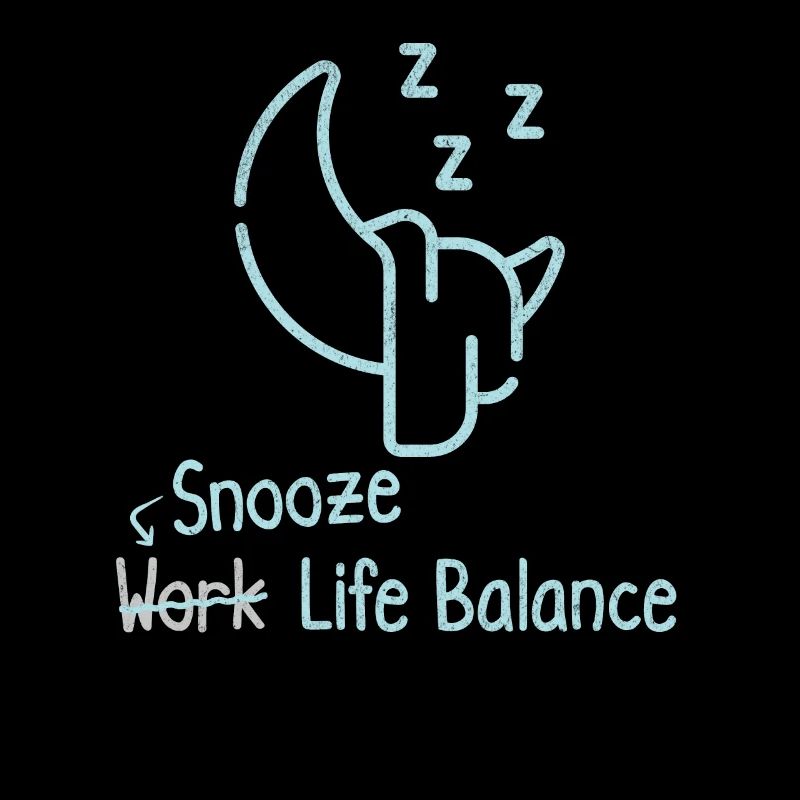 Snooze Work-life-balance - Pyjama Schlafen