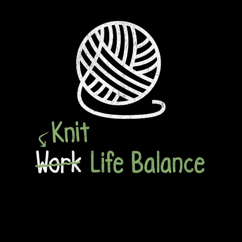 Work-life-balance Knitting - Knitting Diy