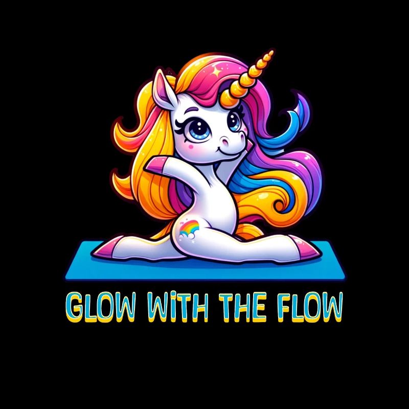 Glow With The Flow Unicorn Yoga