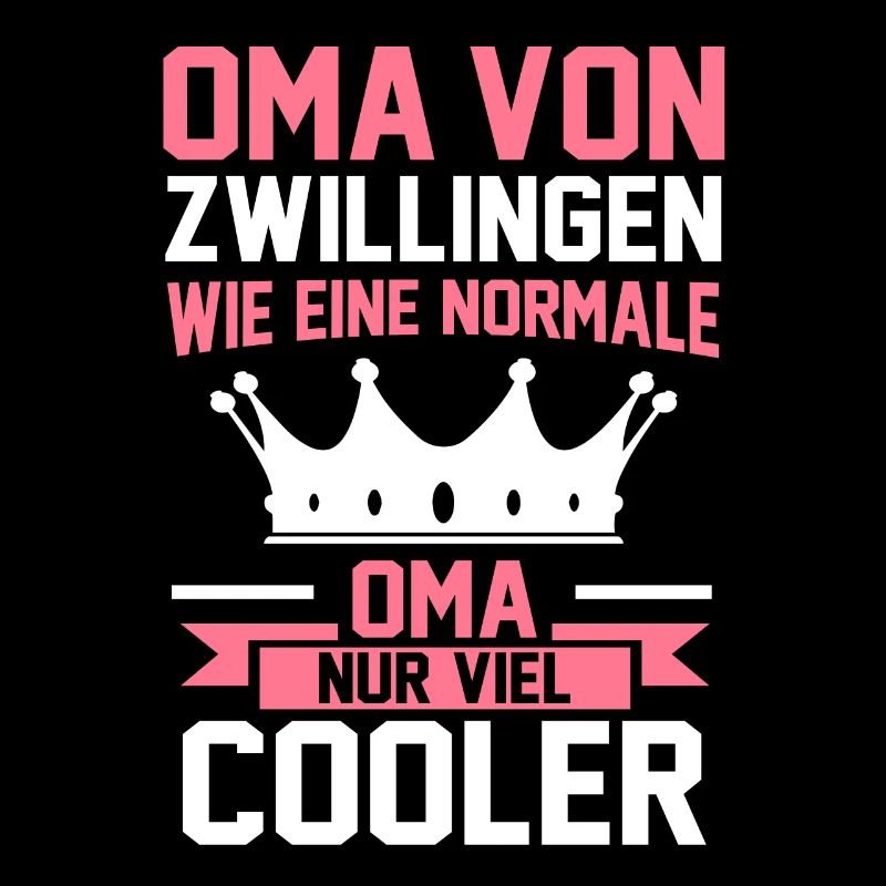 Oma Zwillinge Großmutter Geschenk