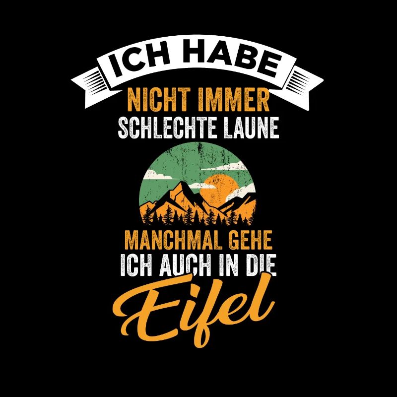 Eifel Berge Wald Wandern Eifler