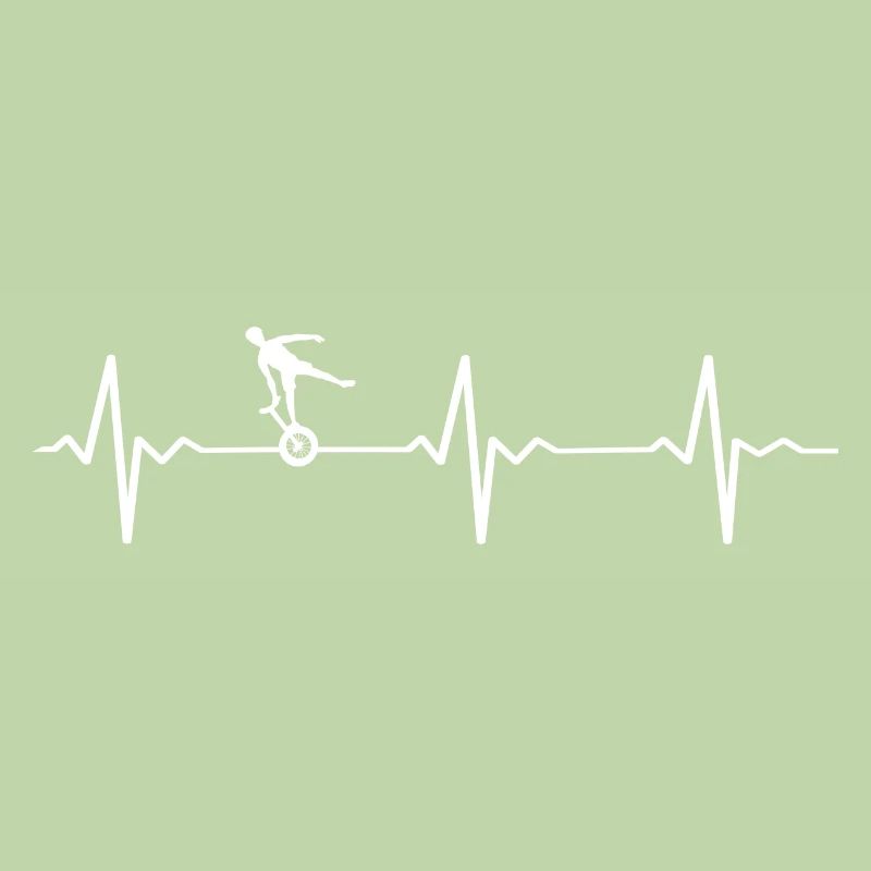 Einrad Einradfahrerin Einradfahrer Einradfahren