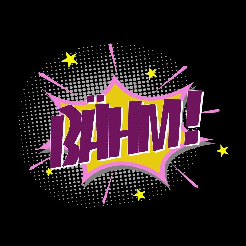 BÄHM Comicstyle Speechbubble Sprechblase Comic