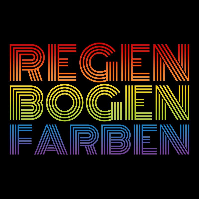 LGBT Regenbogenfarben Regenbogen Farben CSD Pride