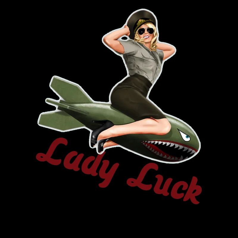 Lady Luck Rockabilly Pin Up