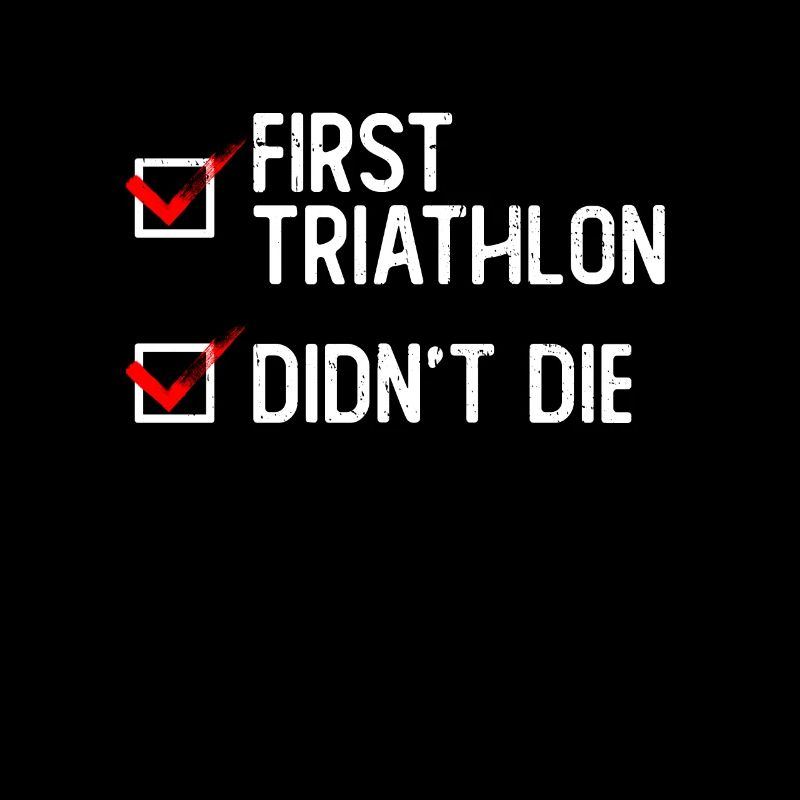 Erster Triathlon nicht gestorben - Triathlet