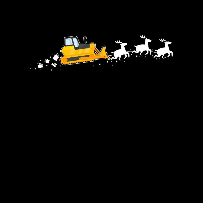 Front Loader Santa Claus Sleigh - Funnier