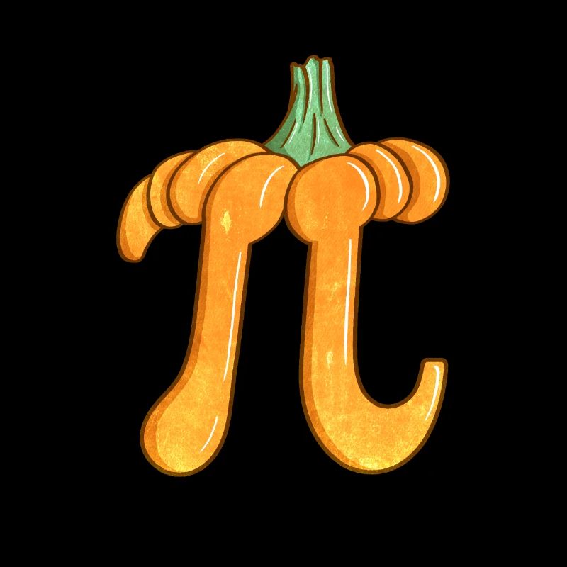 Pumpkin Pi - Funny Math Teacher for Pi Day