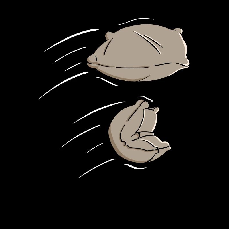 Les sacs de haricots en mouvement sont jetés - Drôles de choses