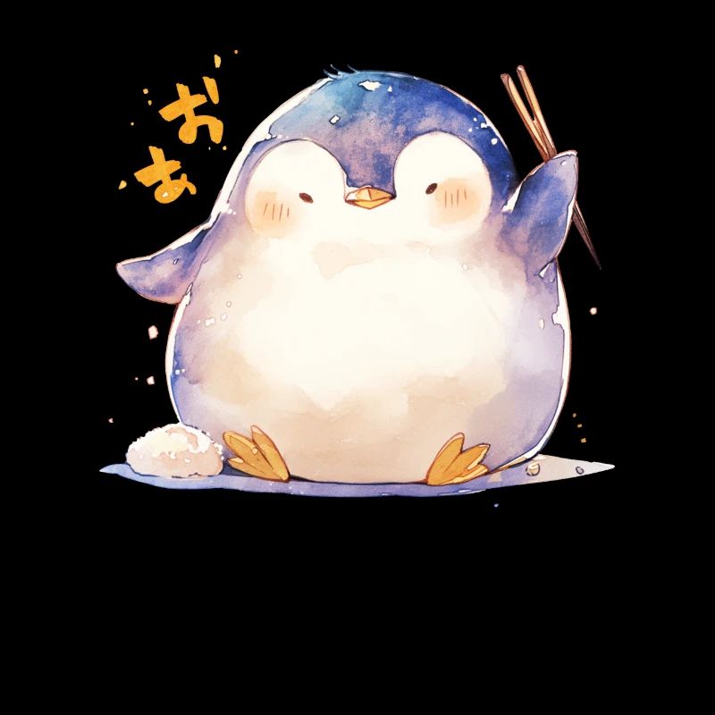 Pingouin Kawaii Pingouin mignon