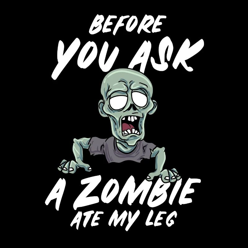 A leg joke humor gift