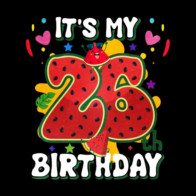26e anniversaire Cadeau d’été de pastèque
