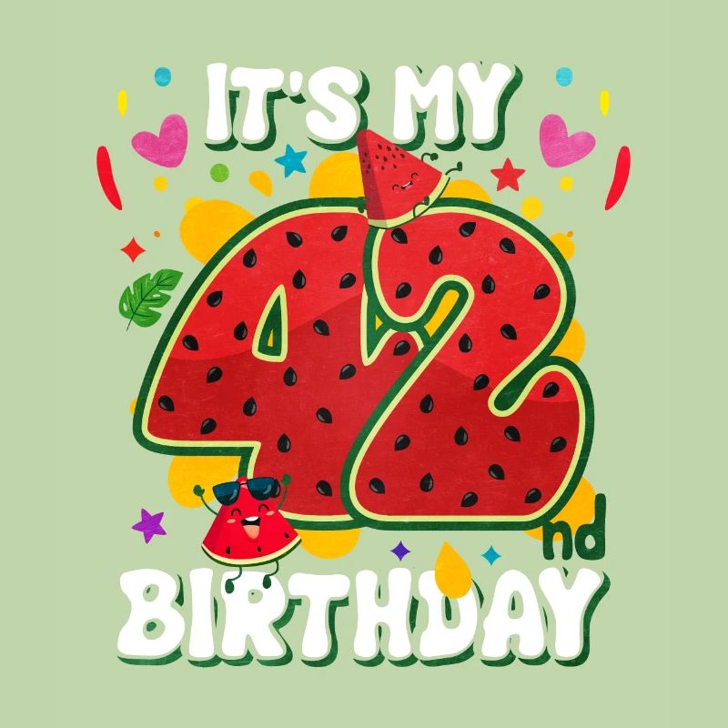 42e anniversaire Pastèque