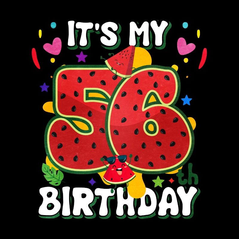 56e anniversaire de la pastèque