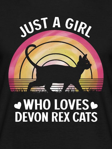 Katze Devon Rex Geschenk