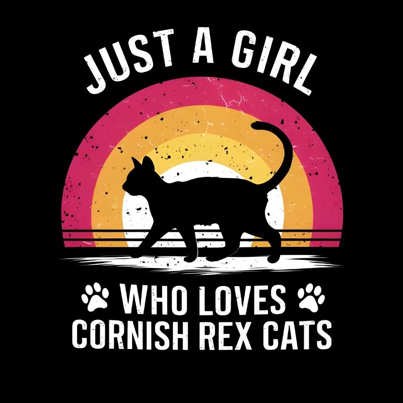 Katze Cornish Rex Geschenk