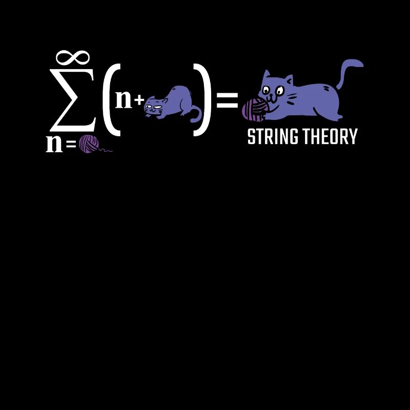 Stringtheorie Kätzchen Wissenschaft Physiker Katze