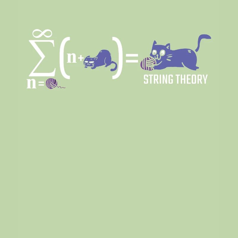 Stringtheorie Kätzchen Wissenschaft Physiker Katze