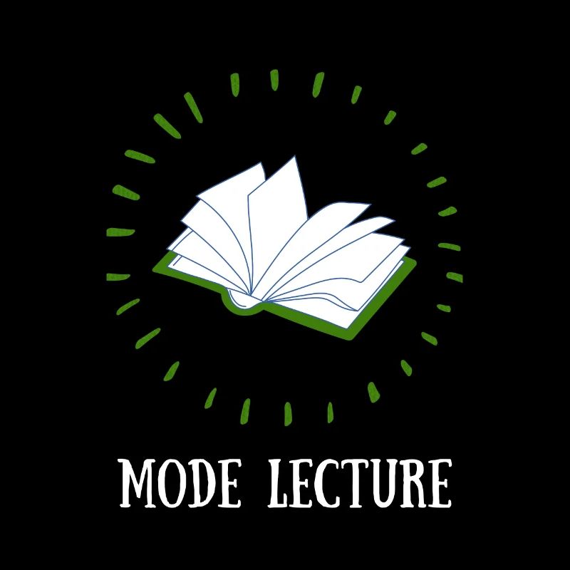 mode lecture j'aime les livres