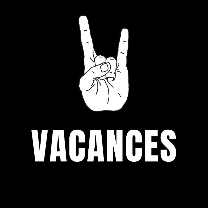 Les vacances c'est cool - Signe Surfeur Shaka