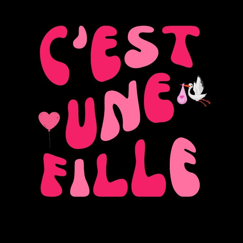 C'est une fille grossesse enceinte bébé