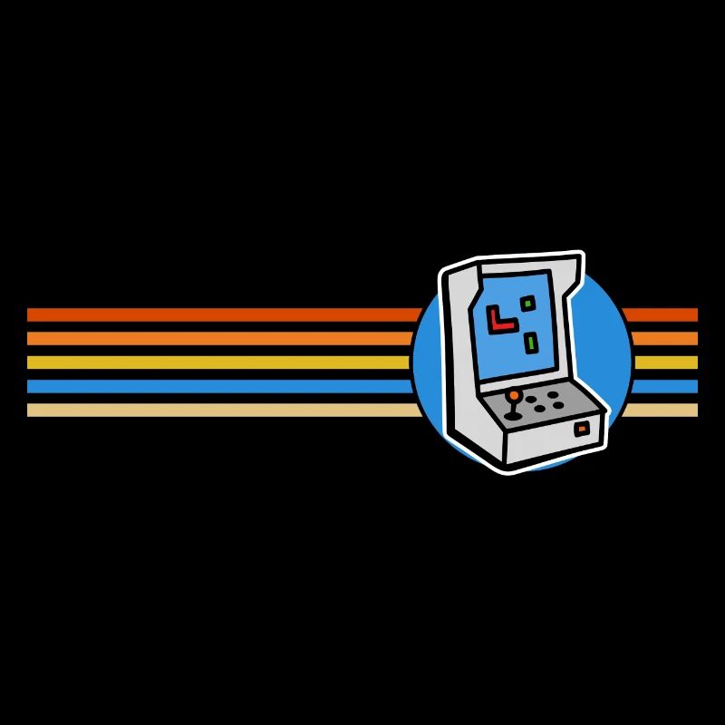 Gamer Vintage Retro Gaming Arcade - Video Game