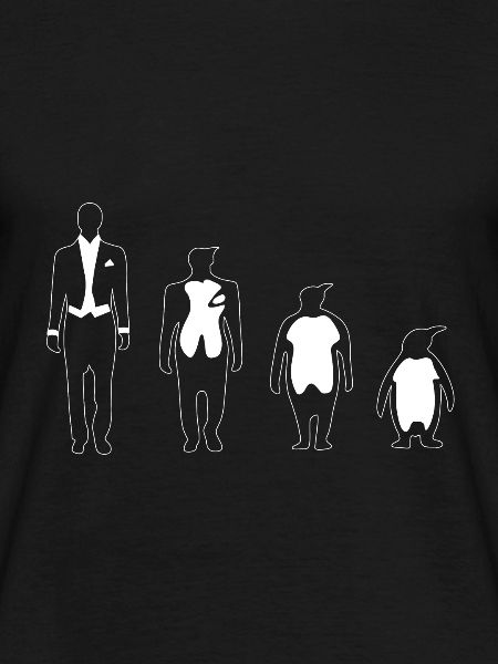 Evolution human penguin