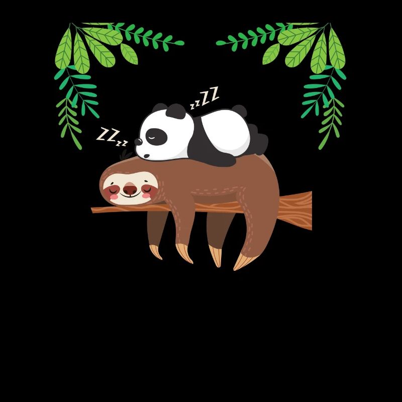 Faultier Panda Langschläfer
