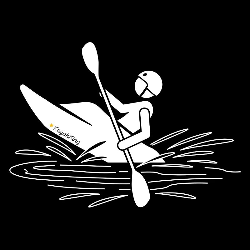 Kayak King - versteckte Botschaft - Kajak Design