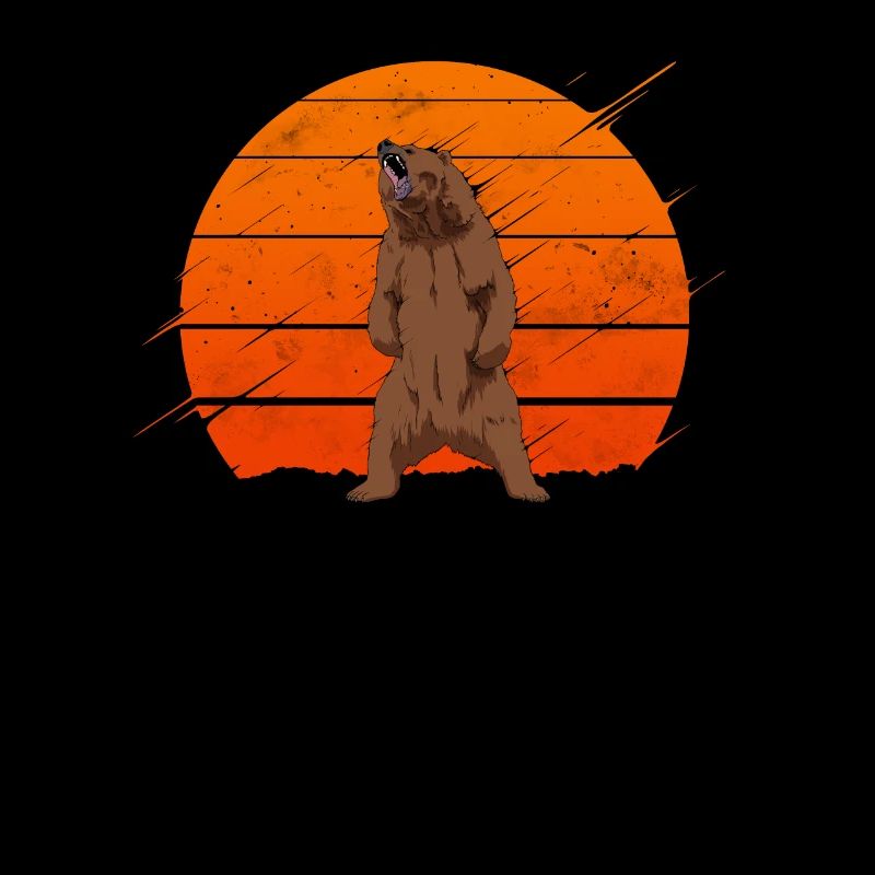 Grizzly bear nature cadeau ours brun