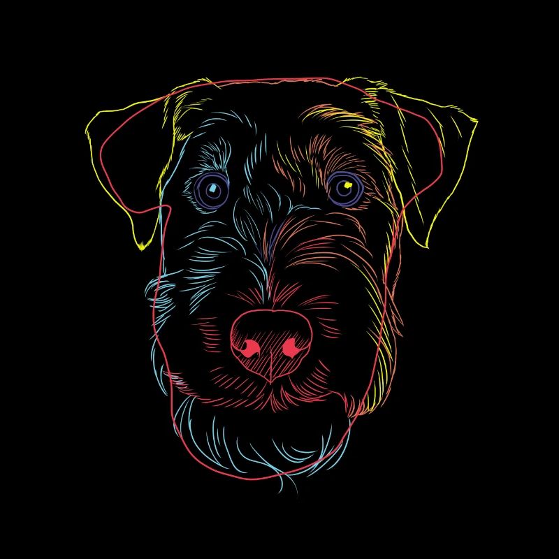 Strokes Welsh Terrier chien
