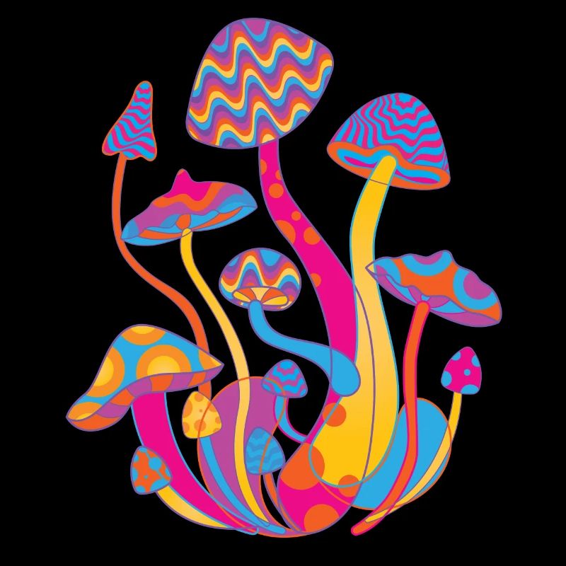 Camisa Magic Mushrooms
