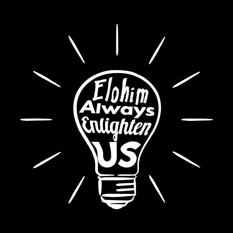 Elohim Enlighten Us - White