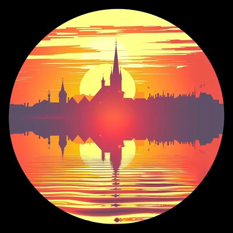 Flensburg Skyline
