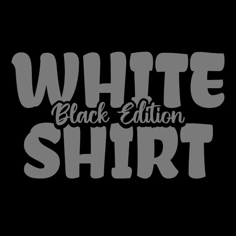 Chemise Blanche Édition Noire
