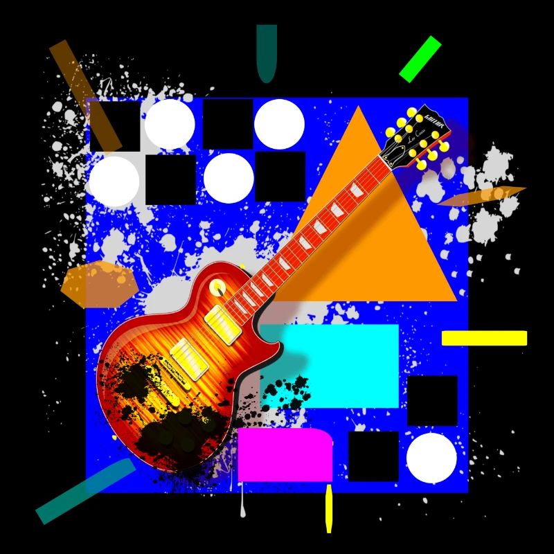 guitar ,Gitarre T-Shirt Geschenkidee Gift