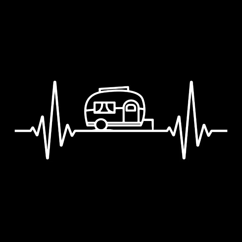 Fréquence d’impulsion Caravane | Heartbeat ECG Camping