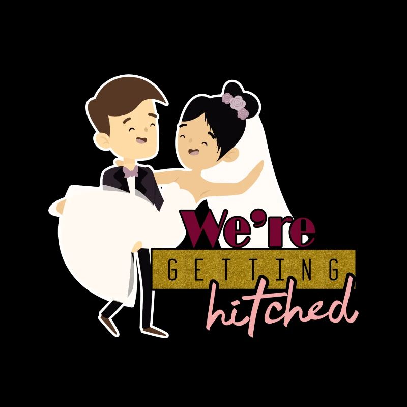 Getting Hitched black souvenir, poison, poison idea