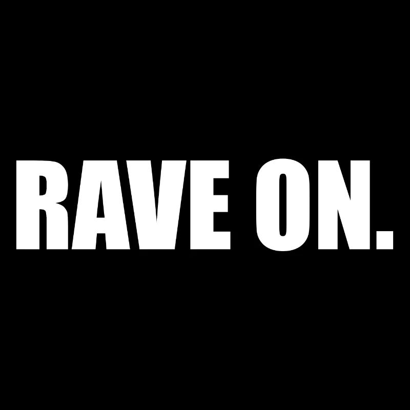 Rave on. Techno (blanc)