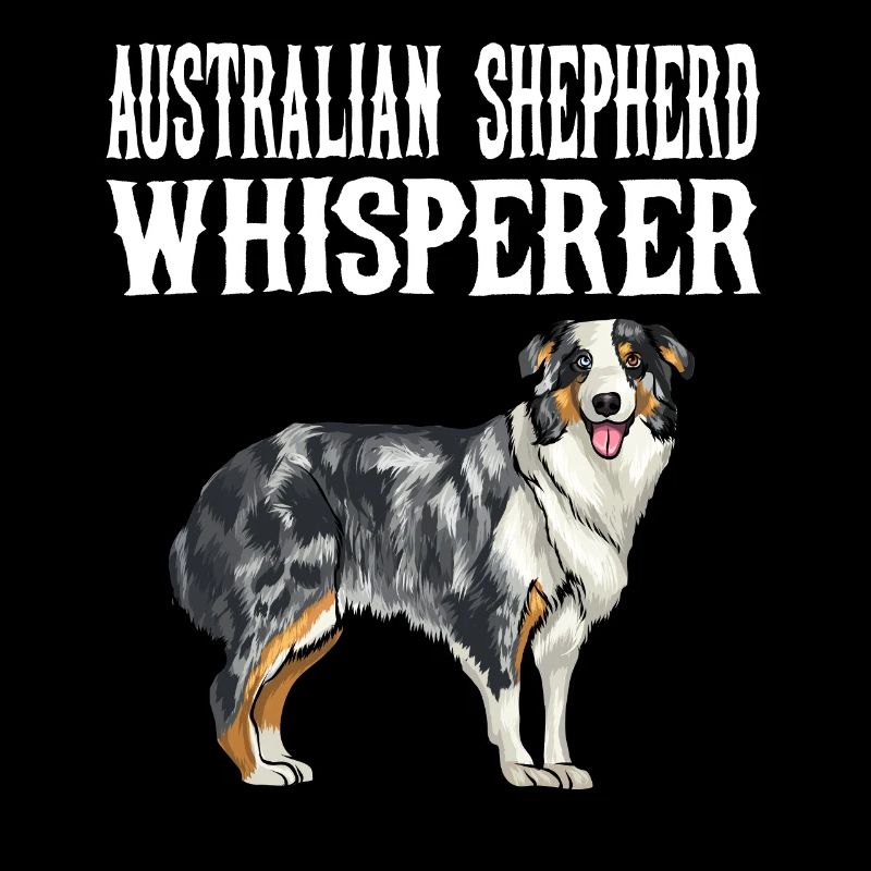 Amant australien drôle de crabot de whisperer de berger