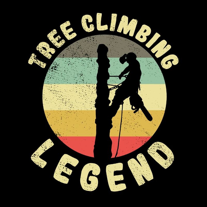 Baumklettern Baumpfleger Arborist Baumkletterer