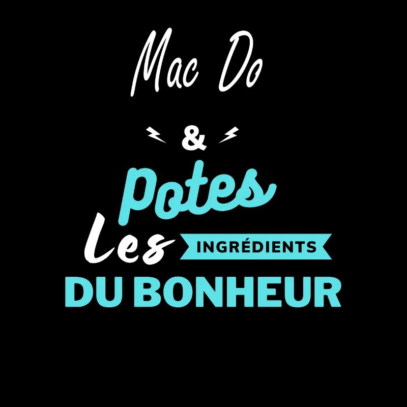 potes les ingrédients du bonheur Mac Do